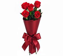 Букет 5 Красных роз Эдлесс Лав в Волченки