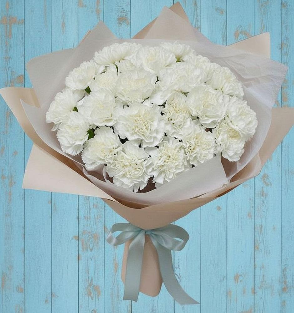 Букет цветов из: Гвоздики в Волченки