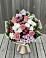 Букет цветов из: Альстромерии, Гвоздики, Розы и Хризантемы в Волченки