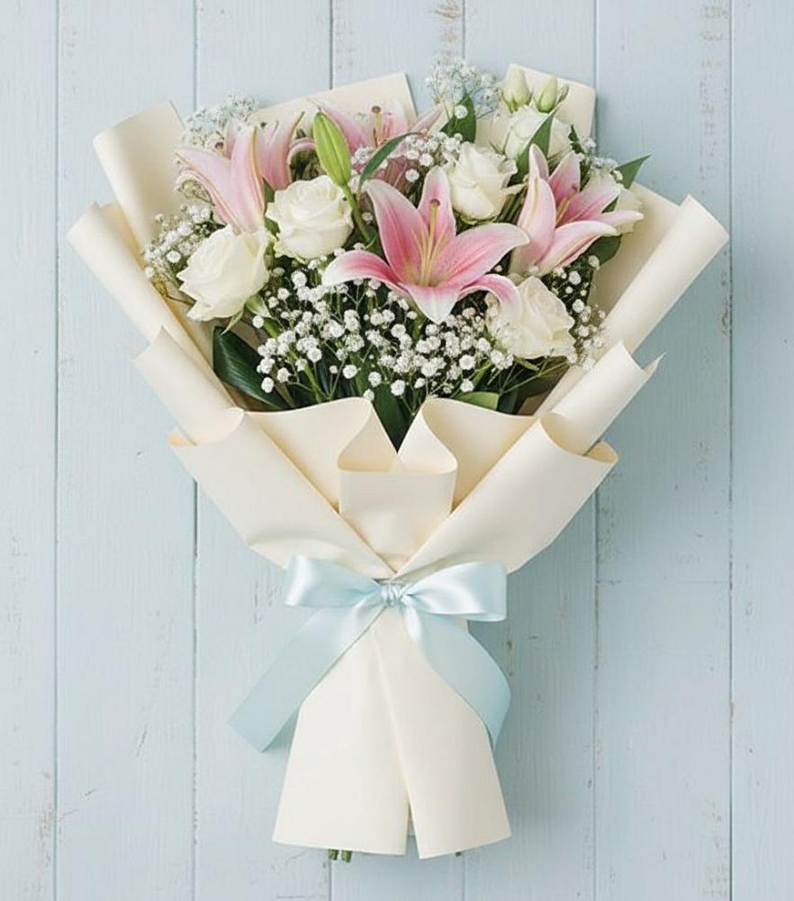 Букет цветов из: Лилии в Волченки