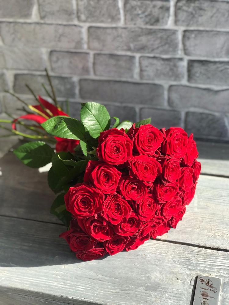 Букет Красные розы Фридом в Волченки