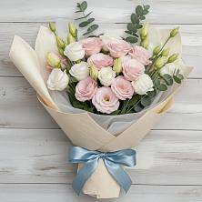 Букет цветов из:  Лизиантусы в Волченки