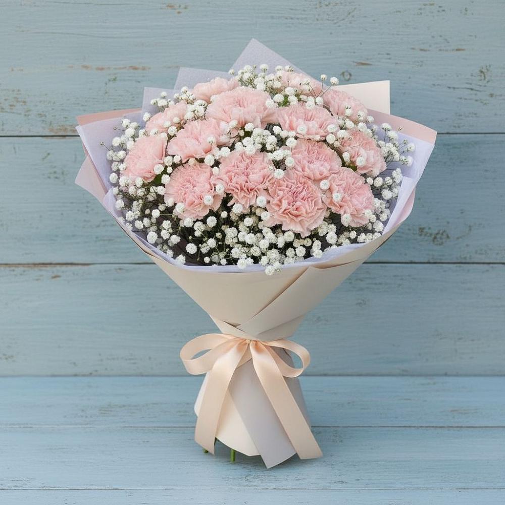 Букет цветов из: Гвоздики в Волченки