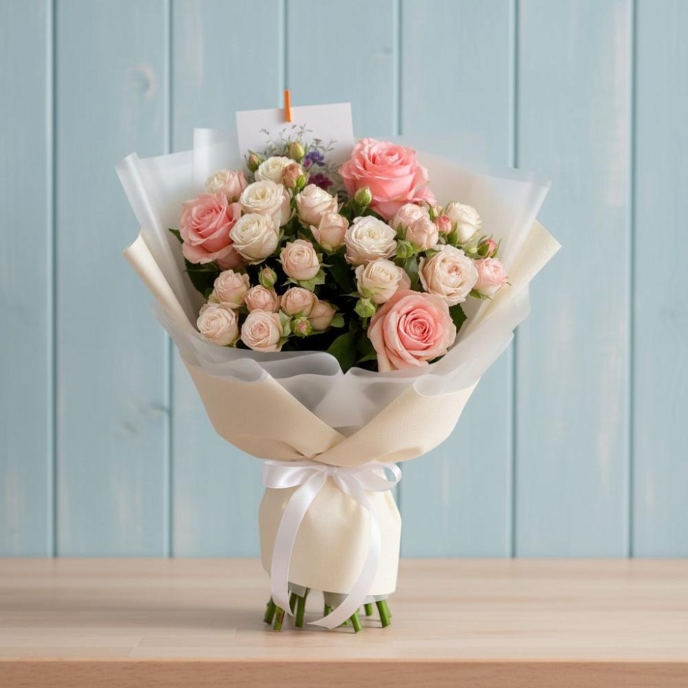 Букет цветов из: Розы в Волченки