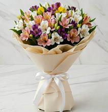 Букет цветов из:  Альстромерии в Волченки