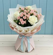 Букет цветов из:  Розы в Волченки