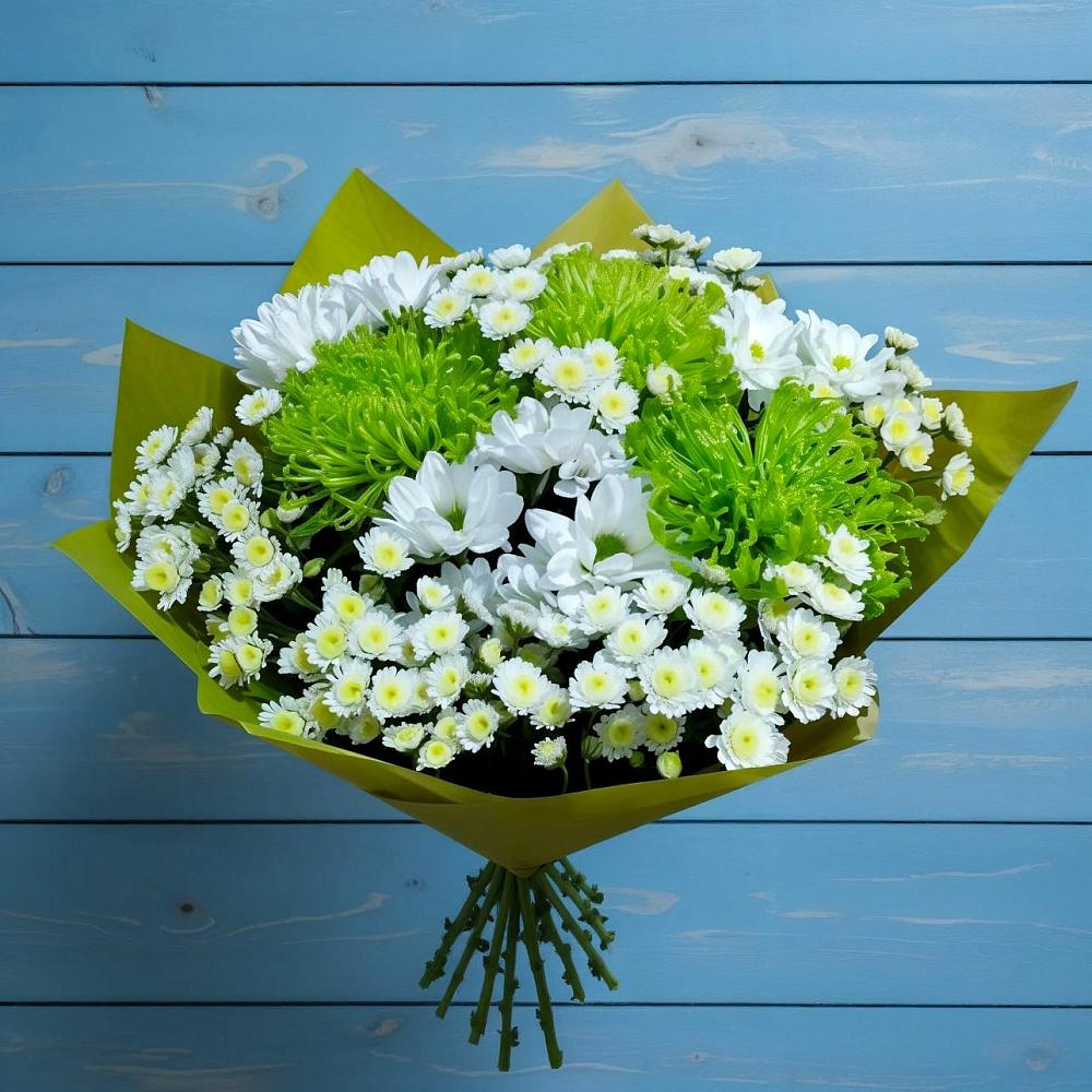 Букет цветов из: Хризантемы в Волченки