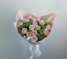 Букет цветов из:  Розы и Хризантемы #REPLACE_PRED# Волченки