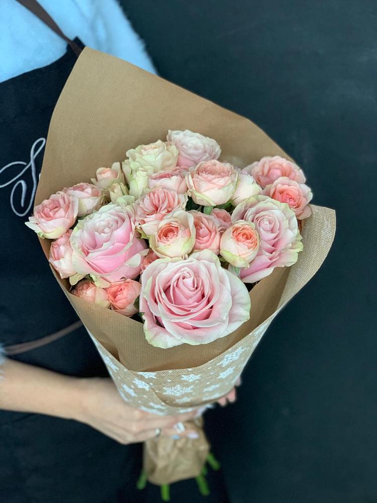 Букет цветов из: Хризантемы и Розы в Волченки