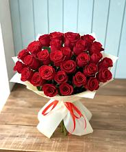 Букет 29 Красных роз в Волченки