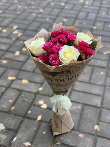 Букет цветов из: Розы в Волченки