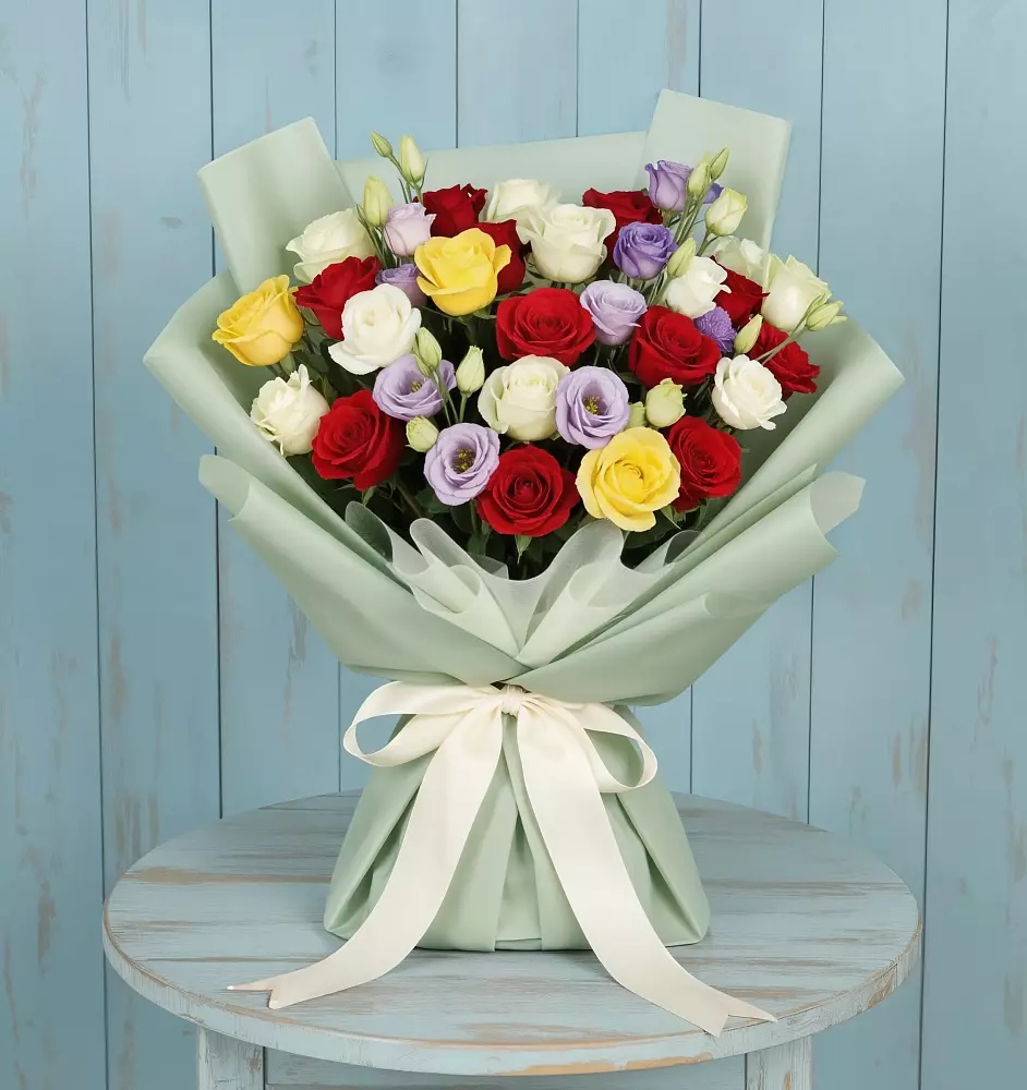 Букет цветов из: Розы в Волченки