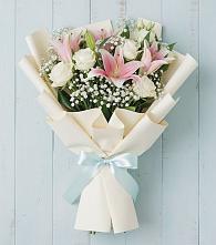 Букет цветов из:  Лилии в Волченки