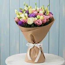 Букет цветов из:  Лизиантусы в Волченки