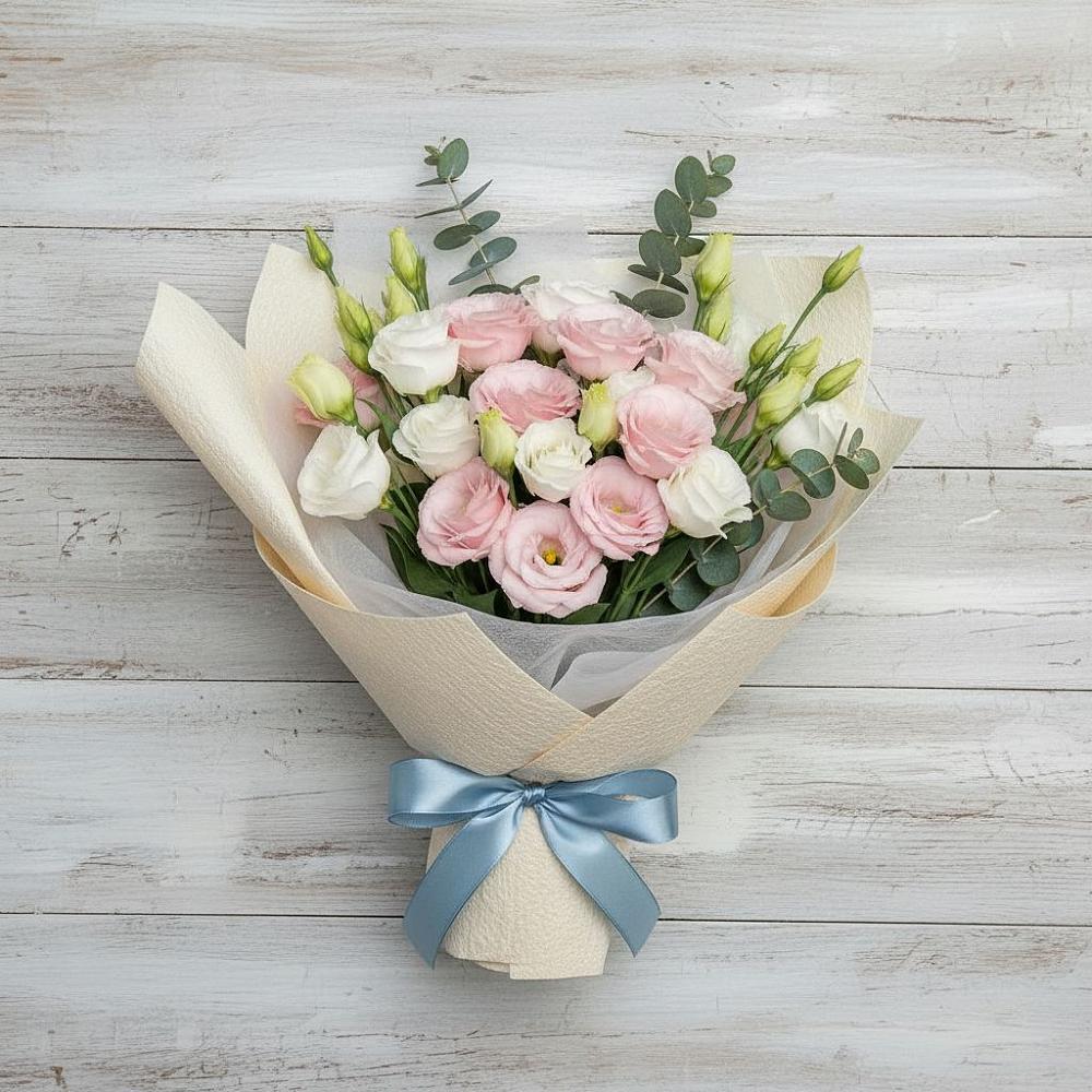 Букет цветов из: Лизиантусы в Волченки